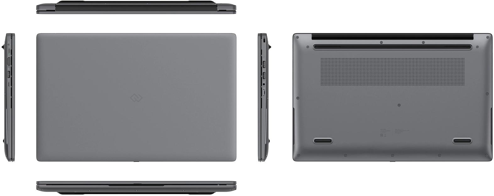 Ноутбук Digma EVE i5980 Core M3 8100Y 16Gb SSD512Gb Intel UHD Graphics 615 15.6" IPS FHD (1920x1080) Windows 11 Professional grey WiFi BT Cam 5000mAh (DN15CM-ADXW01) фото 5