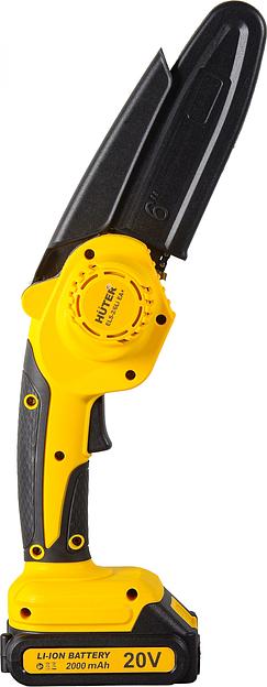 Электрическая цепная пила Huter ELS ELS-2/6Li дл.шины:6" (15.2cm) 1аккум. 2Ач ЗУ (70/10/33) фото 3