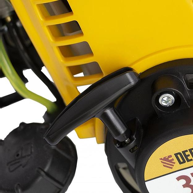 Триммер бензиновый Denzel DTL-37-4T 1.4л.с. неразбор.штан. реж.эл.:леска/нож фото 8