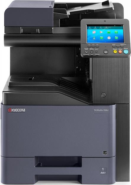 МФУ лазерный Kyocera TASKalfa 358ci (1102V43NL0) A4 Duplex Net черный фото 2