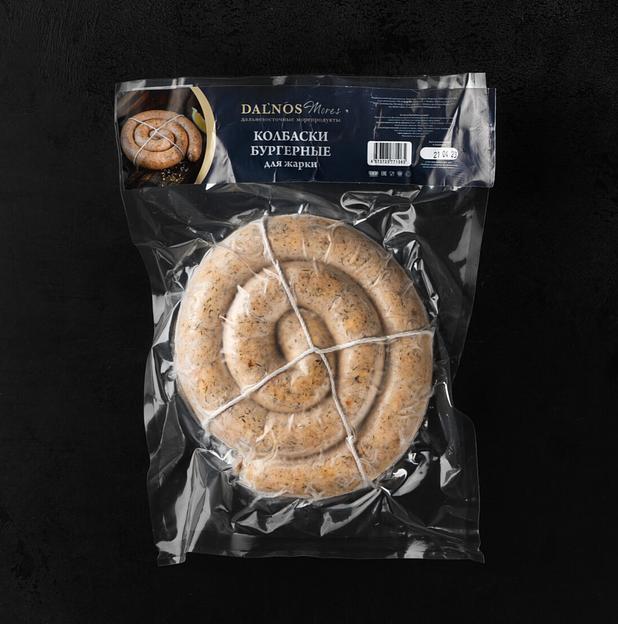 Полуфабрикаты Dalnos Mores «Колбаски бургерные для жарки» ОПТ фото 1