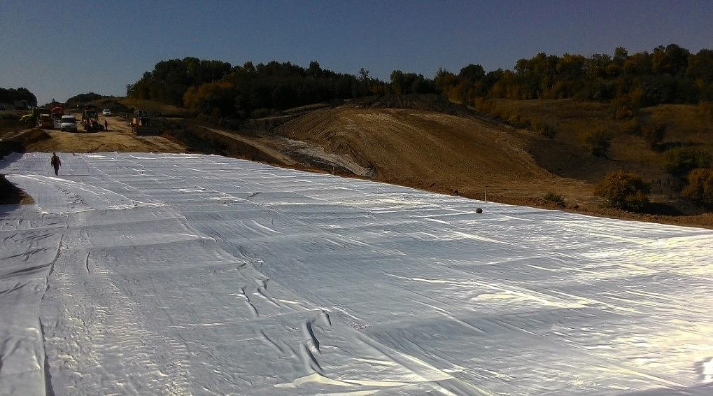 Геоспан ТНПЭ 200 /50 Тканый геотекстиль из прочных полиэфирных нитей фото 3
