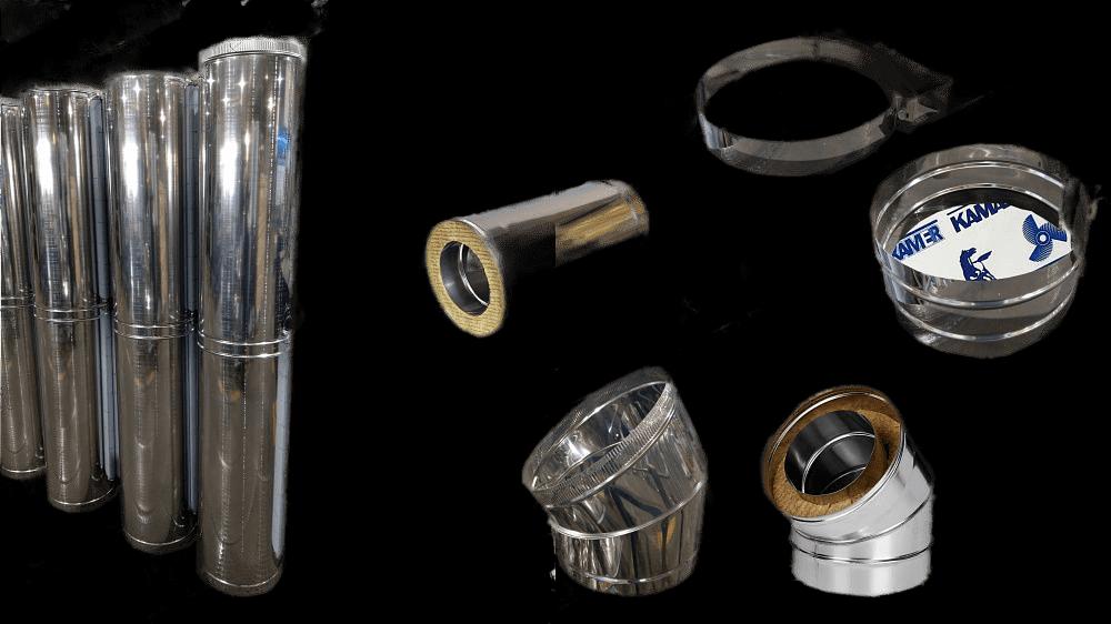 Дымоход из нержавеющей стали фото 1