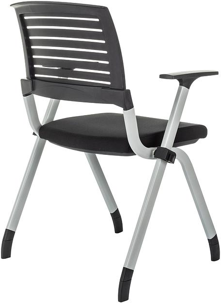 Стул Бюрократ X-Click черный на ножках металл серый фото 5