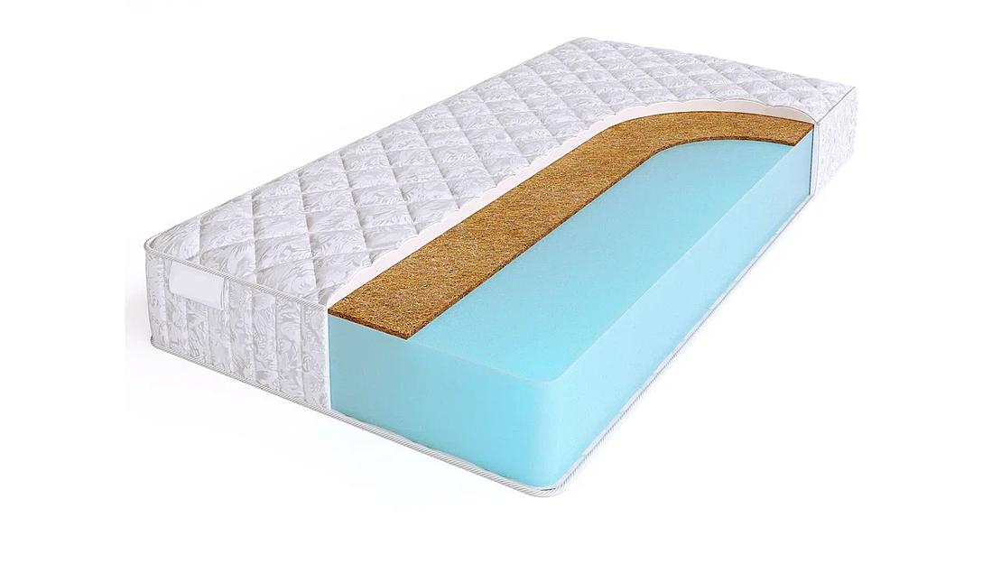 Беспружинный матрас с разной жесткостью сторон фото 1