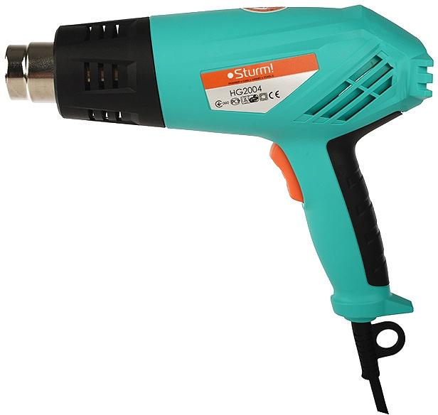 Технический фен Sturm! HG2004 2000Вт темп.300/550С фото 2