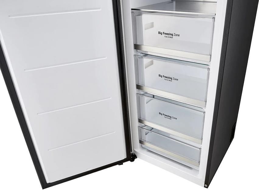 Морозильная камера LG GC-B404FAQM серебристый фото 9