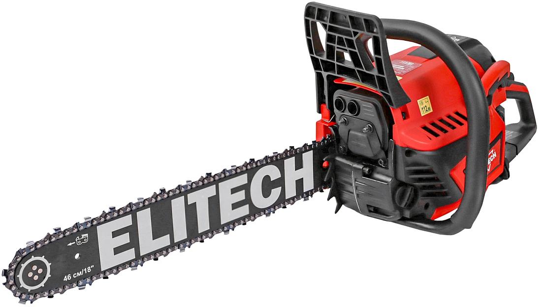 Бензопила Elitech ПБ 5833C (E1611.012.00) 2400Вт 3.3л.с. дл.шины:18" (45cm) (205454) фото 1