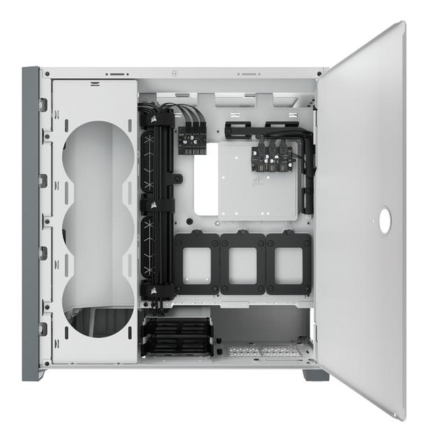 ICUE 5000X RGB CC-9011233-WW Mid-Tower, white, Tempered Glass (650393) фото 6