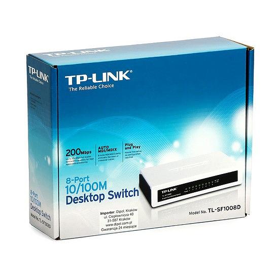 Коммутатор TP-Link TL-SF1008D фото 3
