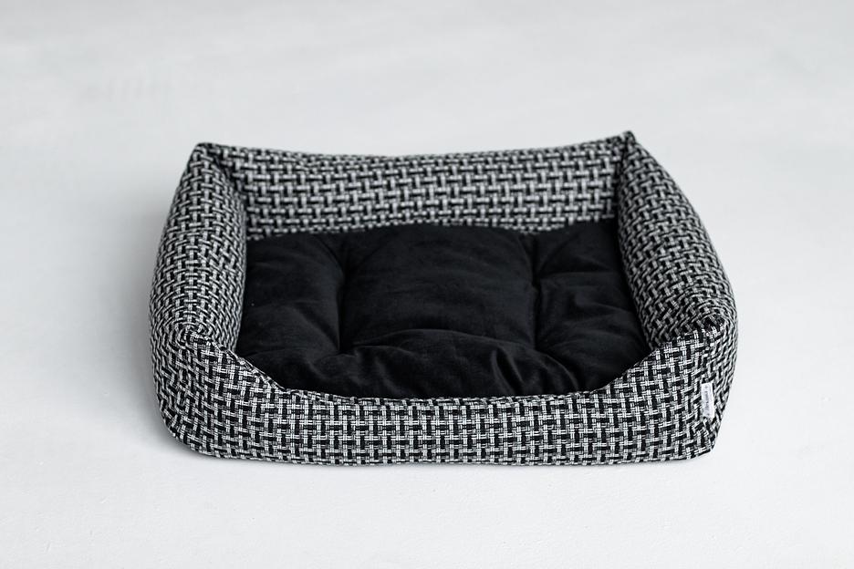Лежак Маршал №4 оникс для домашнего питомца ОПТ фото 1