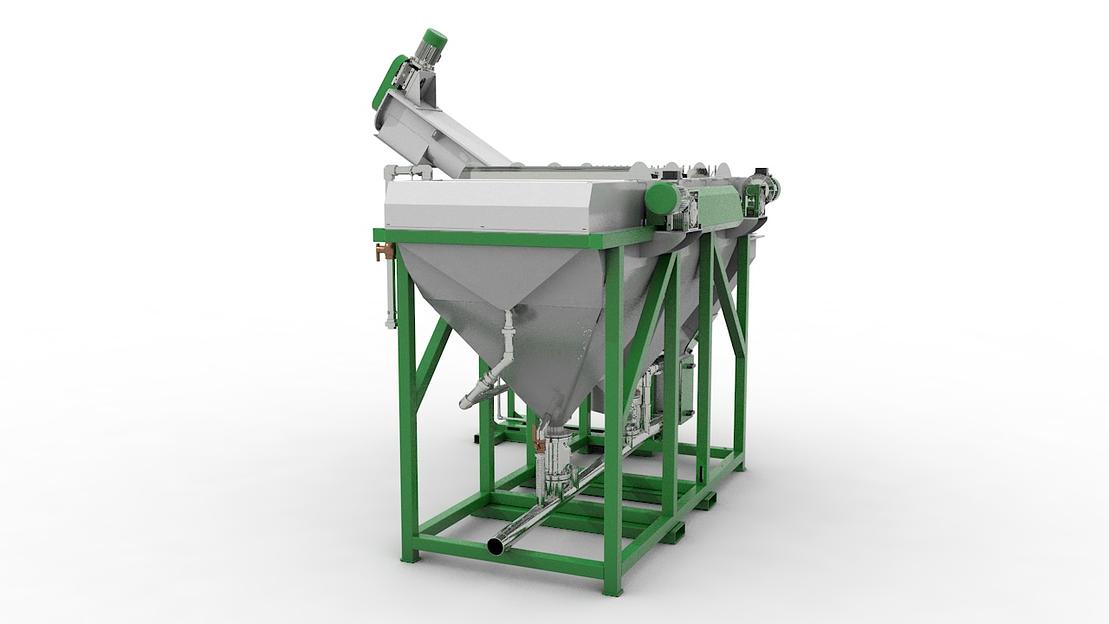 Флотационная мойка с выводом грязи «Станко ВФ-400» фото 1