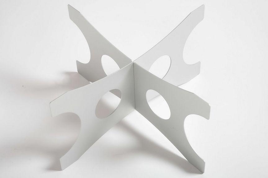 Подставка для подносов для пиццы h=20 см. алюмин. Gimetal /1/ фото 1