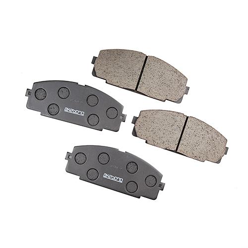 Колодки тормозные дисковые AN-247/K WK Akebono фото 1