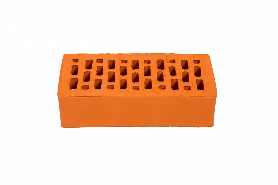 Лицевой красный одинарный кирпич М125 Опт фото 3