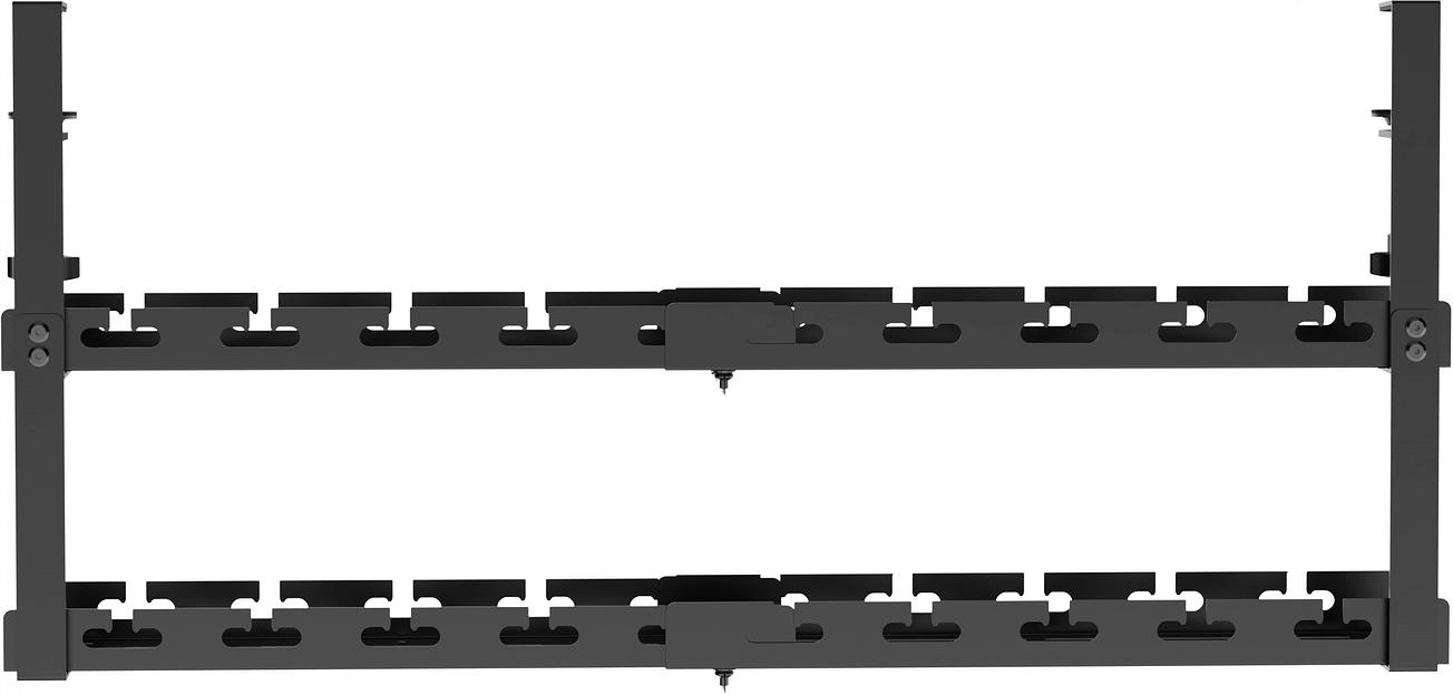 Кабель-канал Cactus CS-CM-700-2BK для столов 72.8x13.5x34.2см черный фото 2