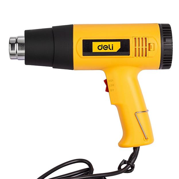 Фен технический Deli DL5200 (1600Вт, рабочая температура 400/590 град.) фото 2