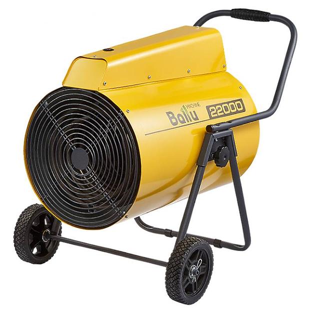 Пушка тепловая электрическая на 21 кВт, круглая фото 1