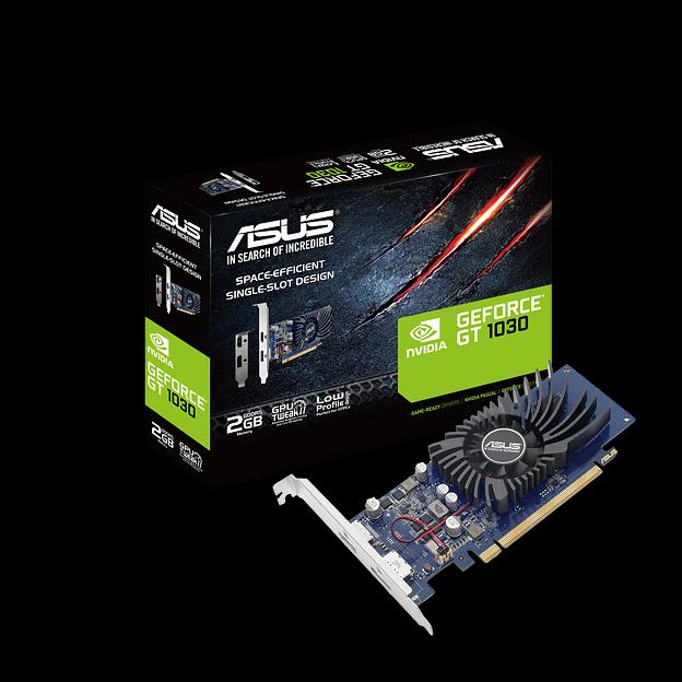 Видеокарта Asus PCI-E nVidia GeForce GT1030 (2Gb/64bit/GDDR5 1506/6008/DPx1/HDMIx1/HDCP/Ret) (GT1030-2G-BRK) фото 5