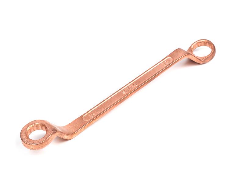 Ключ накид. двуст. 24x32 омедн. SIT с поверкой фото 2