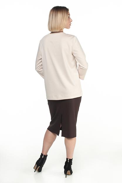 Юбка женская  114/03/Кофейный  фото 4