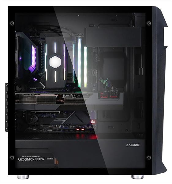 Корпус ZALMAN Z1 PLUS, ATX, BLACK, WINDOW, 1x5.25", 2x3.5", 3x2.5", 1xUSB2.0, 2xUSB3.0, FRONT 2x120mm, REAR 1x120mm (Z1 PLUS) фото 3