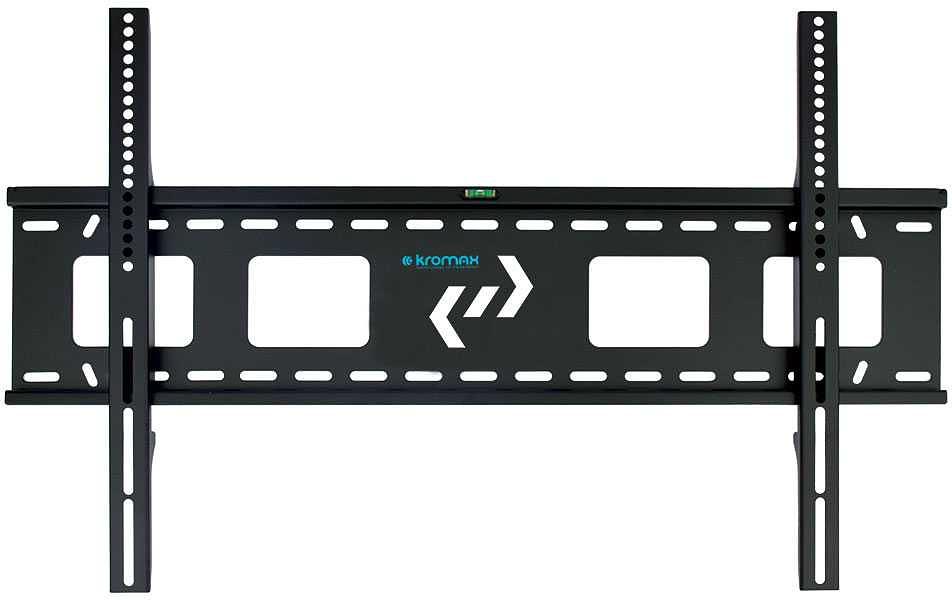 Кронштейн для телевизора Kromax STAR-1 черный 32"-90" макс.81кг настенный фиксированный фото 1