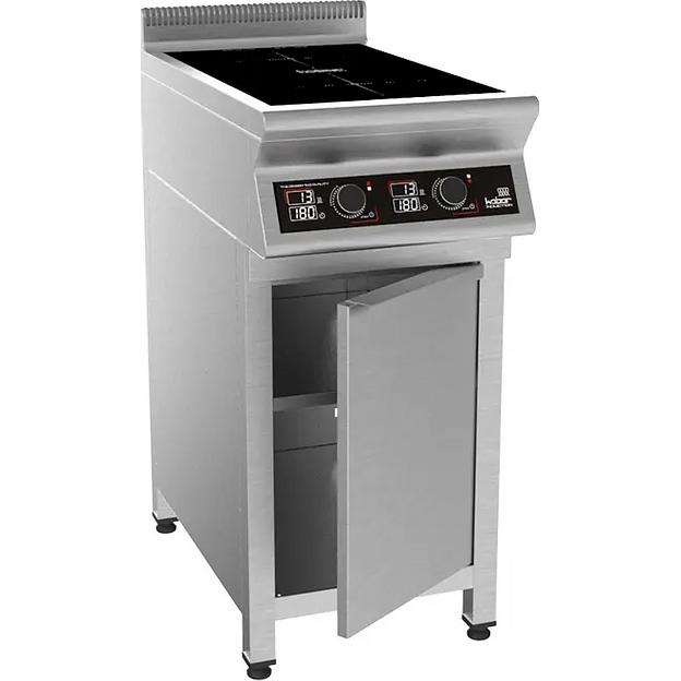 Плита индукционная на закрытой подставке 2 конфорки Кобор I7-2S2 фото 1