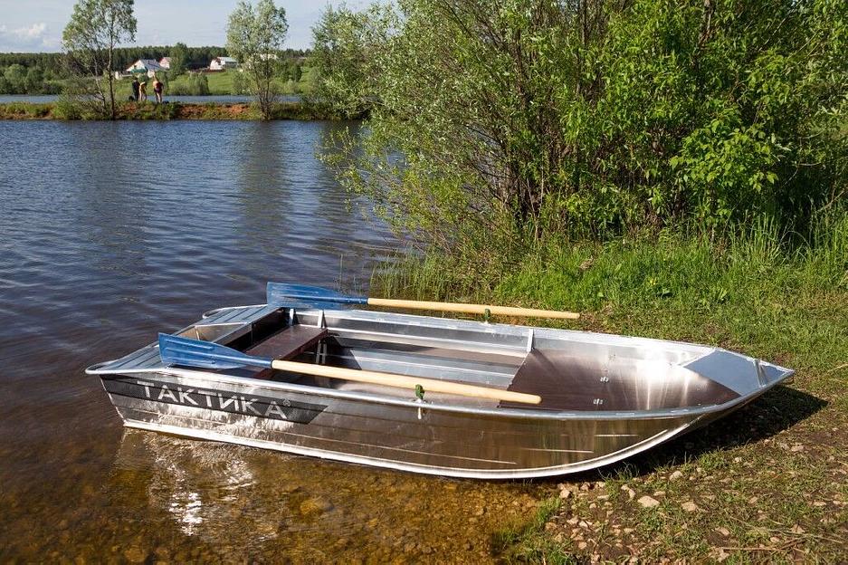 Алюминиевая лодка Тактика 320, 320*120*50 см фото 1