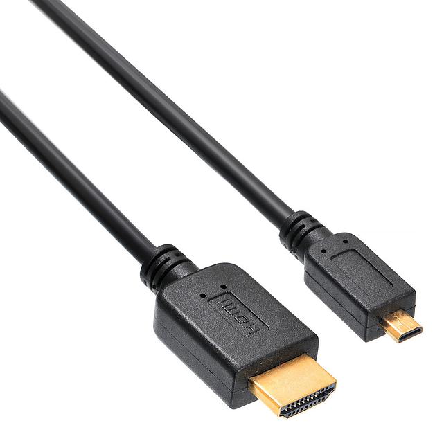 Кабель аудио-видео Buro HDMI 1.4 HDMI (m)/Micro HDMI (m) 5м. черный (MICROHDMI-5M) фото 4
