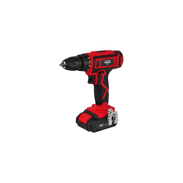 Дрель-шуруповерт Elitech ДА 162СЛ, 1.7Ач, с двумя аккумуляторами [e2201.016.01] фото 1