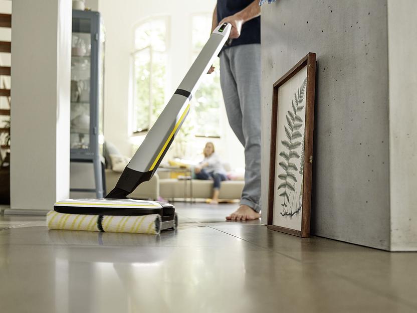 Karcher FC 7 Cordless (White) *EU Электрошвабра [1.055-701.0] фото 7