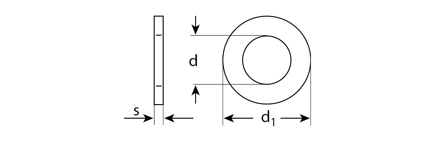 ЗУБР DIN 125А, 4 мм, цинк, 5 кг, шайба (303800-04) фото 2