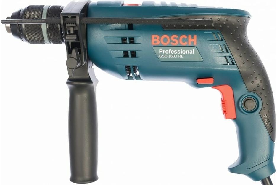 Дрель ударная Bosch GSB 1600 RE ОПТ фото 1