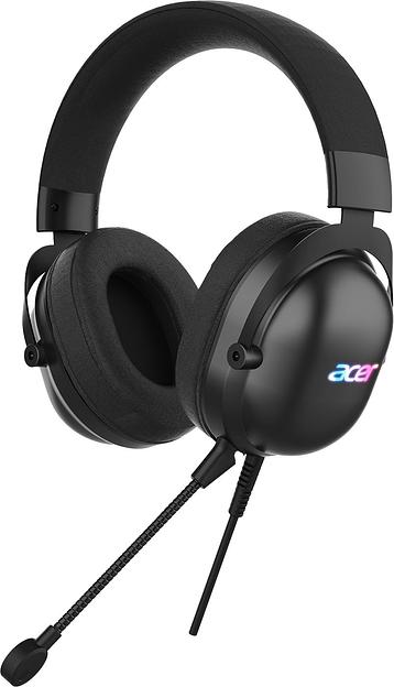 Наушники с микрофоном Acer AHW122 черный 2.1м мониторные USB оголовье (ZL.HDSCC.01U) фото 2