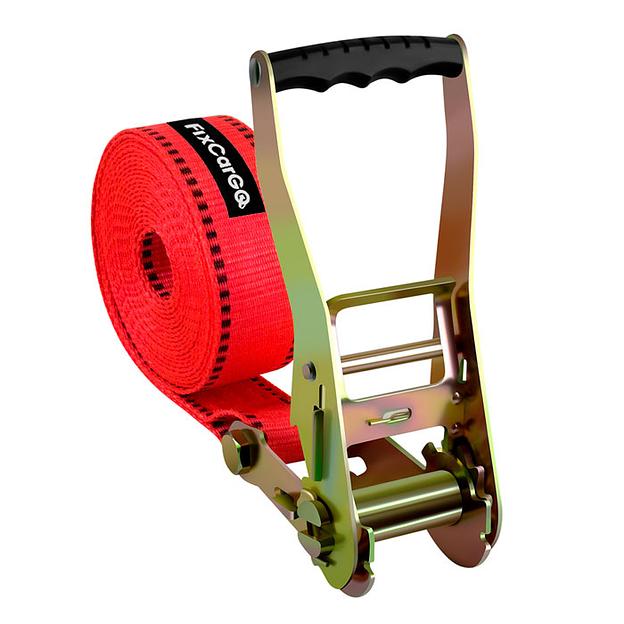 Ремень крепления груза кольцевой с натяжным механизмом 50 мм. 4 т. 2 м. фото 1