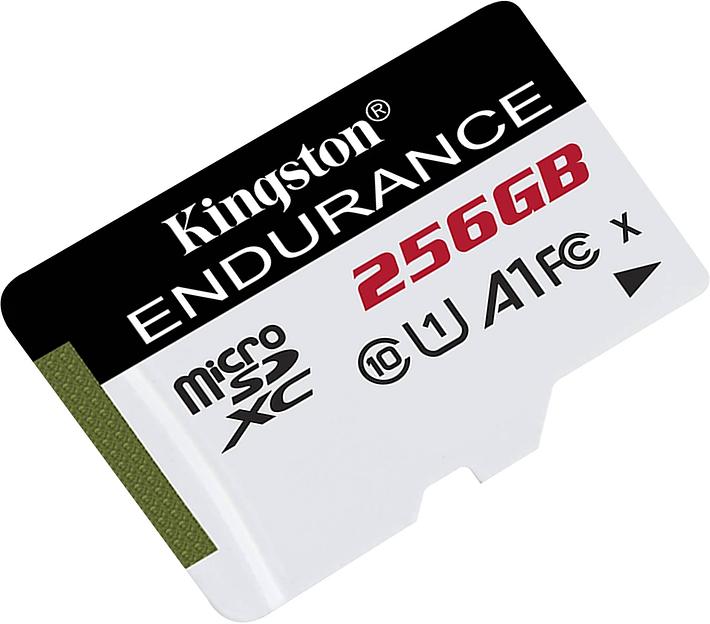 Флеш карта microSDXC Kingston 256GB SDCE/256GB High Endurance w/o adapter фото 2