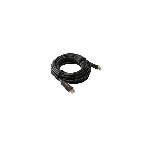 Кабель аудио-видео Digma HDMI 2.0 AOC, HDMI (m) - HDMI (m), ver 2.0, 20м, GOLD, черный [bhp aoc 2.0-20] фото 1
