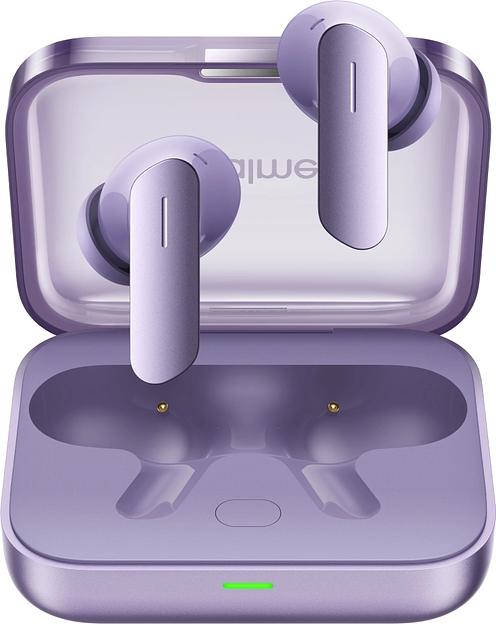 Гарнитура внутриканальные Realme Air 7 фиолетовый беспроводные bluetooth в ушной раковине (6941764451032) фото 1