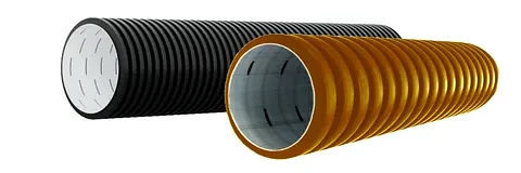 Труба ПВХ гибкая гофр. д.16мм, лёгкая без протяжки, 100м, цвет серый фото 1