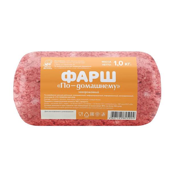Фарш Мясная тележка «По-домашнему» 1 кг ОПТ фото 1