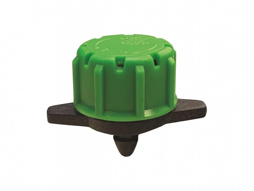 Капельница регулируемая 0-100 л/ч зелёная фото 1