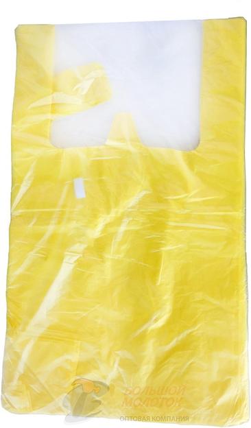 Пакет "Майка" 27*110/470 разноцветная 10 мкм 100 шт /70 фото 1