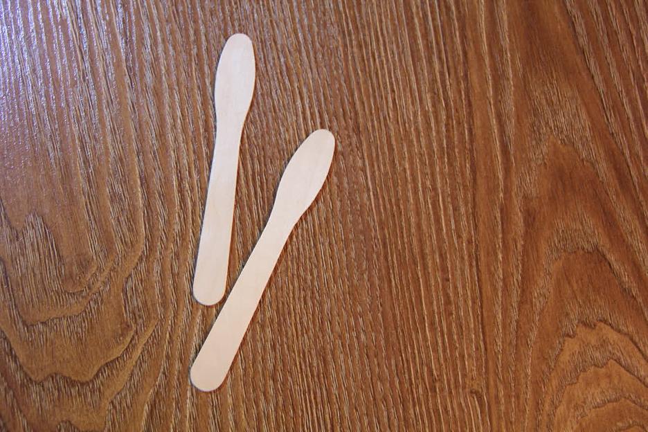 Лопатка дегустационная одноразовая 125 мм фото 2