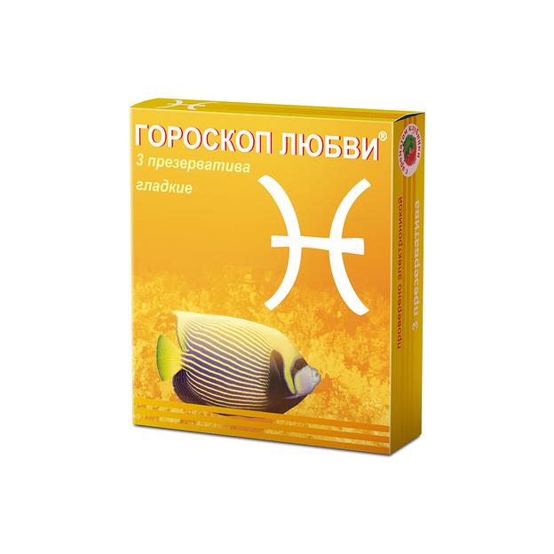 Ультратонкие презервативы Гороскоп любви® №3 «Рыбы», 3 шт, опт фото 1