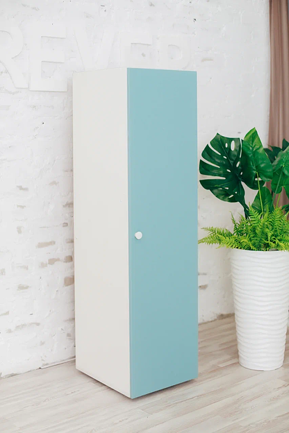 Шкаф пенал детский «Домик» зеленый фото 3