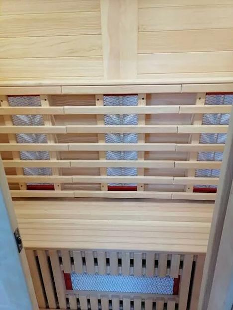 Трехместная ИК сауна с керамическими нагревателями фото 7