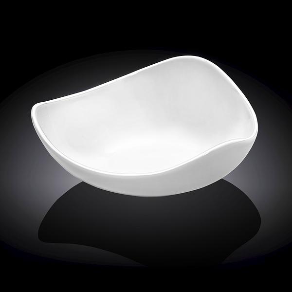 Салатник 185*185 мм. 600 мл. h=70 мм. треугольный Wilmax /6/36/ фото 1