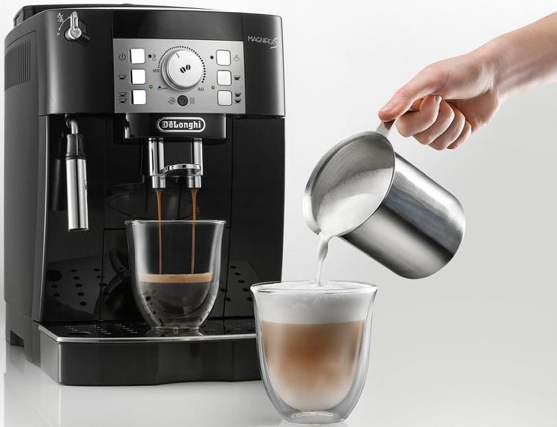 Кофемашина Delonghi Magnifica ECAM22.114.B 1450Вт черный фото 3