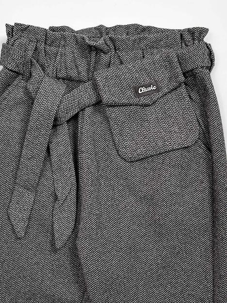 Брюки для девочки Соль&Перец серый, арт.SP24120 ОПТ фото 2